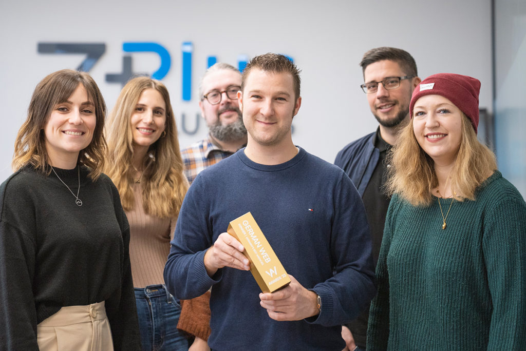 3 Plus German Web Award 2022